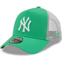New Era Trucker Cap AFrame Trucker New York Yankees island green
