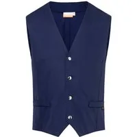 Karlowsky Fashion Arbeitsweste KARLOWSKY Herren Serviceweste KAI V-Neck Modern-Fit Marine