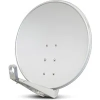 PremiumX DELUXE100 Satellitenantenne 100 cm Aluminium Hellgrau SAT-Antenne