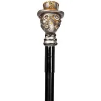 Metamorph Kostüm Gehstock Steampunker - Karneval Faschingskostüm, Originelles Accessoire für Dein Steampunk-Kostüm!