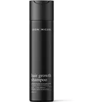 Leon Miguel Haarshampoo Hair Growth Shampoo mit stimulierendem Koffein & Grüntee-Extrakt, Anti-Haarausfall, Paraben & Silikonfrei, Made in Germany