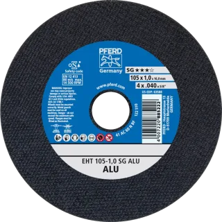 PFERD TOOLS Trennscheibe EHT gerade Leistungslinie SG ALU für Alu - 61339430
