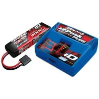 Traxxas RC-Buggy Traxxas RC Ladegerät EZ Peak Plus 4A & LiPo 5000mAh 3S 25C Set