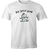 MoonWorks Print-Shirt Herren T-Shirt 30. Geburtstag Spruch Ich bin jetzt groß Geschenk für Männer MoonWorks® mit Print