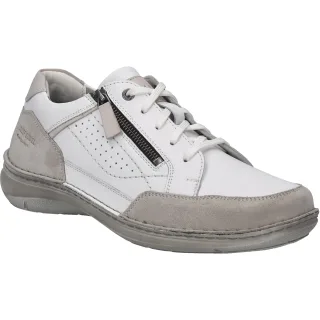 JOSEF SEIBEL Herren Halbschuh New Anvers 11 in weiss-kombi