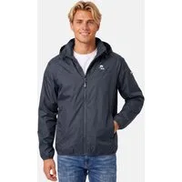 Arctic Seven Regenjacke Herren leicht mit Kapuze – Wasserabweisende Outdoorjacke mit hochstehendem Kragen