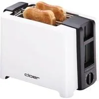 Full Size Toaster 3531 weiß/schwarz, 900 Watt, für 2 XXL-Toastscheiben