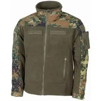 MFH Outdoorjacke Trekking Fleece-Jacke, "Combat", flecktarn