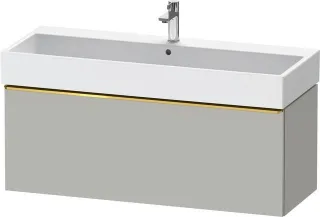 Duravit D-Neo Waschtischunterbau wandhängend Betongrau Matt 1184x442x440 mm - DE4275034070000 DE4275034070000