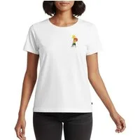 Spreadshirt T-Shirt Pumuckl Design Mit Gelber Blume Frauen Premium T-Shirt (1-tlg)
