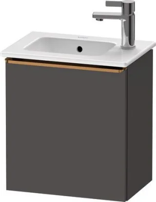 Duravit D-Neo Waschtischunterbau wandhängend Graphit Matt 410x274x440 mm - DE4259R04490000 DE4259R04490000