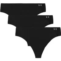 Under Armour® Slip Under Armour Damen Slips PURE STRETCH THONG-SOLID 3 Pack UUSHJ135