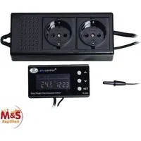 M&S Reptilien Terrarium-Klimasteuerung M&S Reptile Control V3 (Thermostat und Zeitschaltuhr) - Vorgänger von