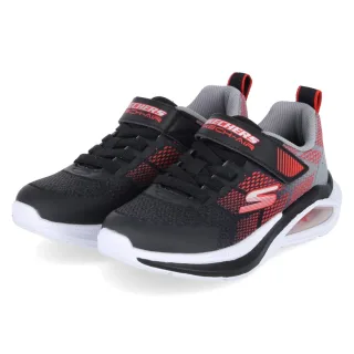 Skechers Sneaker MICROSPEC MAX VELOCITY - Gr. 34 - Schwarz - Textil & Synthetik