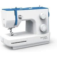 Bernette Freiarm-Nähmaschine sew&go 5 - Einfädelautomatik, Fadenabschneider, einfache Bedienung, 23 Programme, Einstellbar: Stichlänge, Fadenspannung, Nähfußdruck - 4 Nähfüße