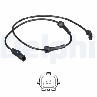 Delphi ABS-Sensor hinten Renault Megane 2 Scenic 2 SS20573