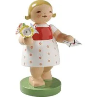 Wendt & Kühn Sammelfigur Gratulantin mit Brief und Blumen 643/N/2