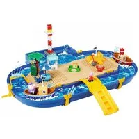 BIG Wasserbahn Waterplay Peppa Pig Holiday, Wasserstraße Peppa Wutz Wasserspielzeug