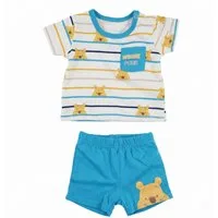 Disney Print-Shirt Disney Winnie der Pooh Jungen Baby Sommerset Shorts plus T-Shirt Gr. 62 bis 86