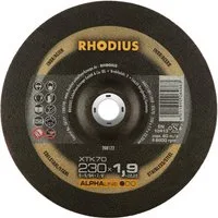 Rhodius Winkelschleifer Rhodius Trennscheibe dünn XT70 Ø 230 mm Bohrung