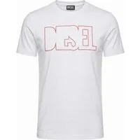 Diesel Rundhalsshirt Slim Fit Logo Shirt - T-DIEGOR 250215