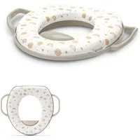 Lorelli Baby-Toilettensitz 1013068, 6 cm, Toilettensitz, Handgriffe, abnehmbares Sitzkissen, Spritzschutz