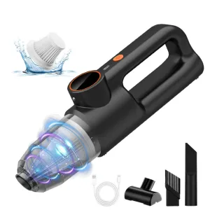 Portable Cordless Handheld Car Vacuum Cleaner Strong Suction Type-C Port Rechargeable for Car Home Office Pet