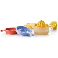 TUPPERWARE Zitruspresse Tupperware Küchenperle, Reibe, Ei-Trenner und Fruchtpresse zugleich