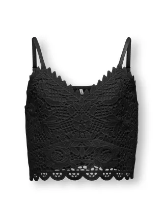 KIDS ONLY - KOGHONEY STRAP TOP JRS Black - Gr. - 152