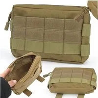 Realb2b Gürteltasche Militärische MOLLE Aufbewahrungstasche 18x13x4 cm (MOLLE-kompatible Tasche für vielseitigen Einsatz, Taktische Aufbewahrungstasche für Outdoor und Militär)