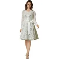 dressforfun Dirndl hochwertiges & elegantes Trachtenkleid Klara Minze (Premium Midi-Dirndl, Gr. 42) Optimal für Oktoberfest, zünftige Feste und traditionelle Anlässe