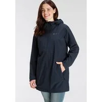 Jack Wolfskin Funktionsparka SOLAIA PARKA W mit 2-Wege-Reißverschluss, winddicht, atmungsaktiv