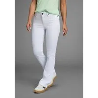 Arizona Bootcut-Jeans Shaping elastische Passform, Bootcut-Beinform, Used-Waschung, hohe Taille