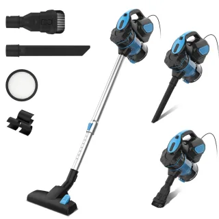 [EU Direct] INSE I5 Vacuum Cleaner Corded 18Kpa Powerful Suction 600W Motor 2-in-1 Handheld Stick Vaccum Brushless for H