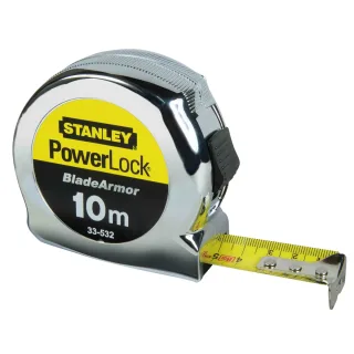 STANLEY Bandmaß Micro Powerlock 10m/25mm - 0-33-532