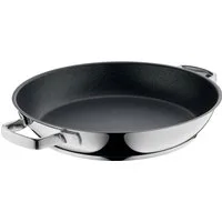 WMF Servierpfanne PermaDur Advance Servierpfanne, 32 cm, Cromargan® Edelstahl rostfrei 18/10 (1x Servierpfanne beschichtet 32 cm (Höhe 6 cm, Volumen 3,0l) - optimal für Herdplatten mit Ø 22 cm, 1-tlg)