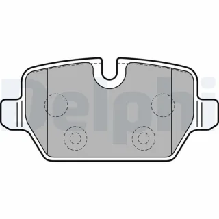 Delphi Bremsbel?ge hinten Mini LP2247
