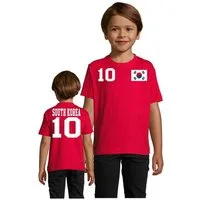 Blondie & Brownie T-Shirt Kinder Südkorea South Korea Sport Trikot Fußball Weltmeister WM