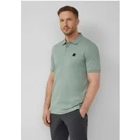s.Oliver Kurzarmshirt Polo-Shirt Poloshirt aus Edeljersey