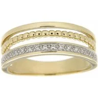 Firetti Goldring Schmuck Geschenk Gold 333 Damenring Goldring, mit Zirkonia (synth)