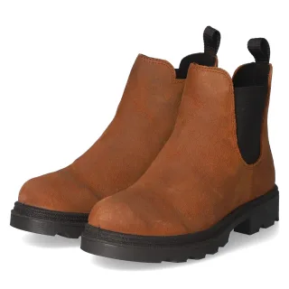 Ecco Chelsea Boots GRAINER K  Braun - Gr. 27 -  Textil