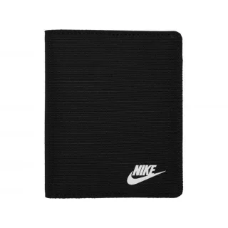 Nike - Brieftasche, Faltbar, Fußball-Club (Schwarz/Weiß)