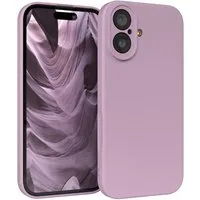 EAZY CASE Handyhülle für Apple iPhone 17 Hülle Silikon 6,3 Zoll, Hülle mit Kameraschutz Handycase Soft Smart Slimcover Lila / Flieder