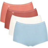 sloggi Maxislip Originals Basic (4-St) Midi-slip panty-s shorts