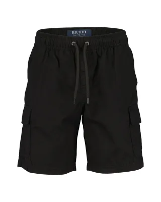 Blue Seven - Kn Bermuda schwarz - Gr. - 140