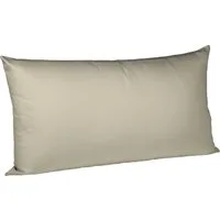 fleuresse Kissenbezug Colours Mako Satin, 100% Baumwolle, mit Reißverschluss, (2 Stück), Mako Satin, glänzend, glatt, Premium Qualität