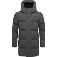 Stone Harbour Kurzmantel Darianoo XX Kurzer Herren Steppmantel mit Kapuze