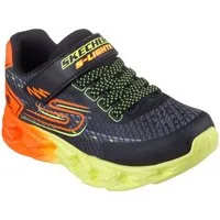 Skechers S-Lights: Vortex 2.0 - Quantroid Sneaker Blinkschuh, LED Schuh, Klettschuh mit blinkender Sohle
