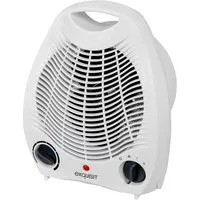 exquisit Heizlüfter HL 32025 we, 2000 W, 2 Heizstufen, Überhitzungsschutz, Ideal für Raumgröße von 20 m²
