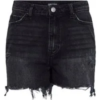 pieces Jeansshorts Summer (1-tlg) Fransen